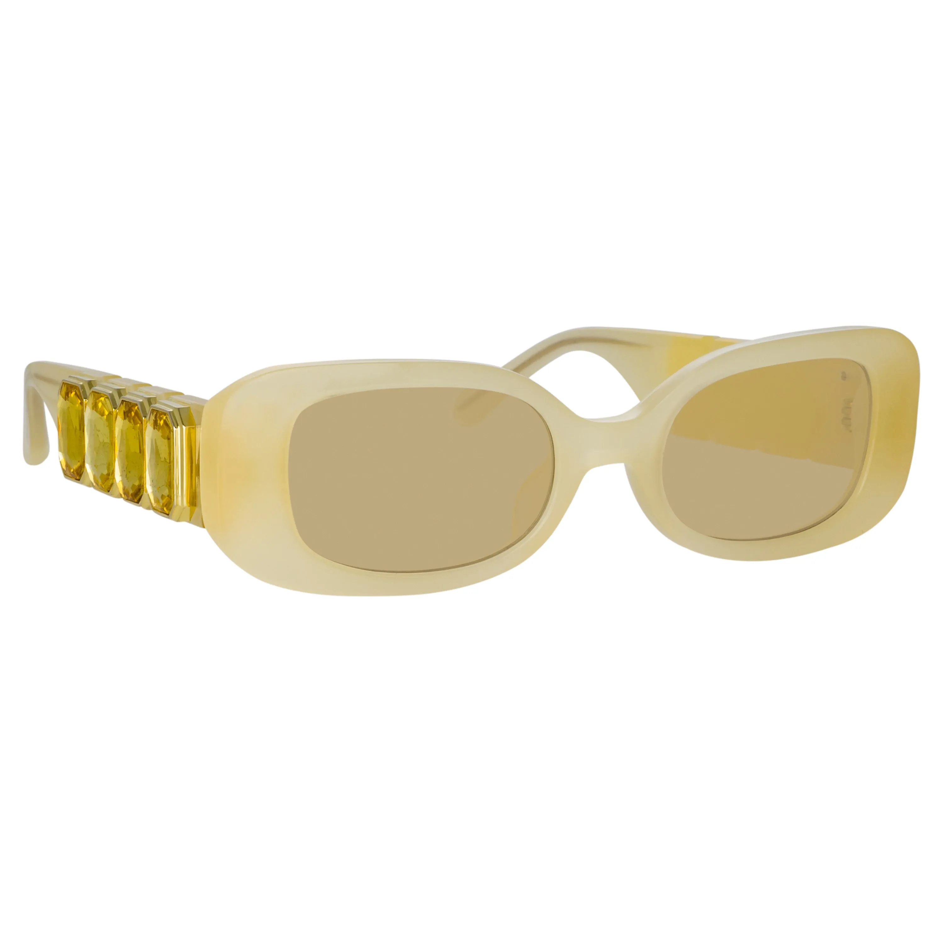 LF x Nima Benati | The Lola in Yellow with gems sold by Linda Farrow product image thumbnail 5