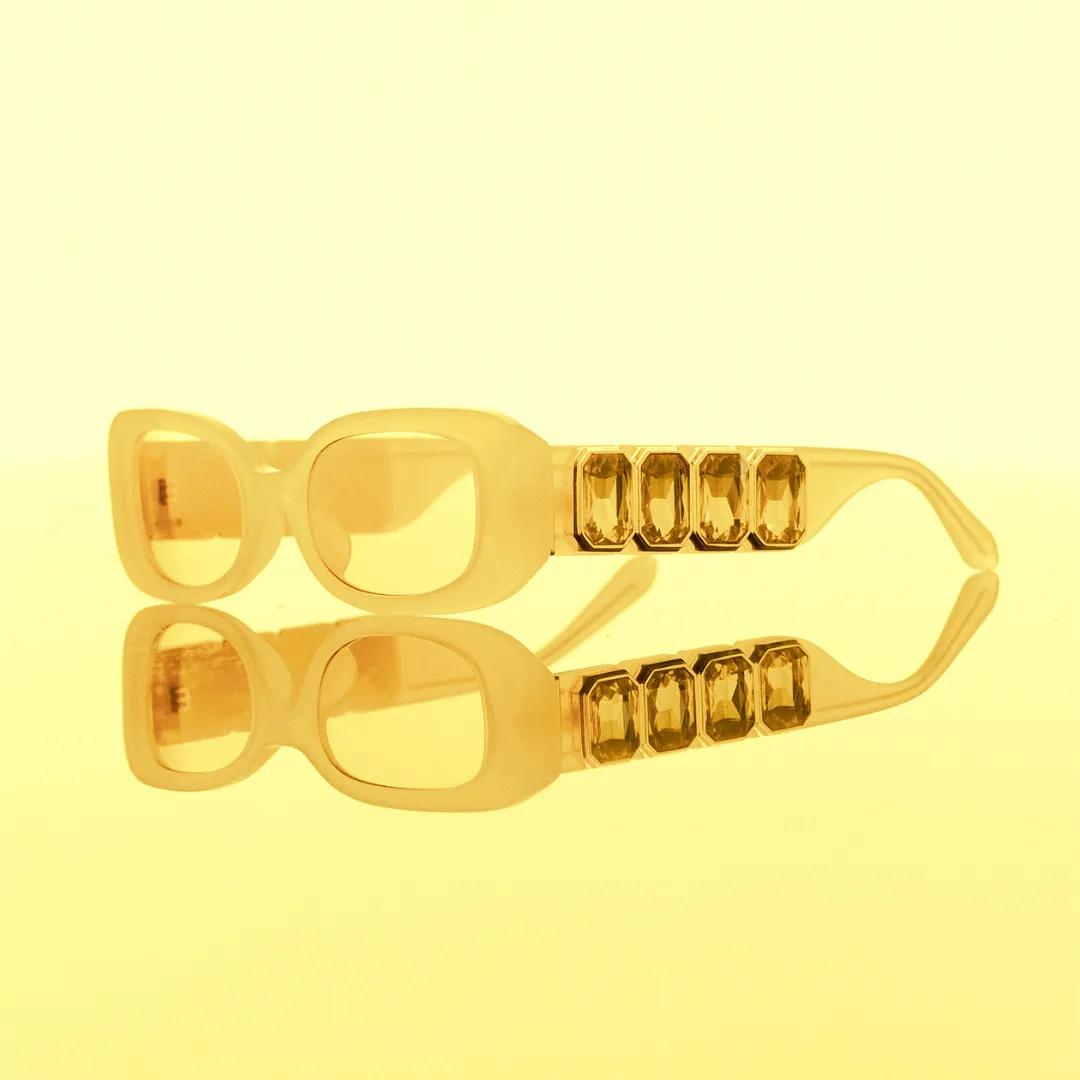 LF x Nima Benati | The Lola in Yellow with gems sold by Linda Farrow product image thumbnail 2