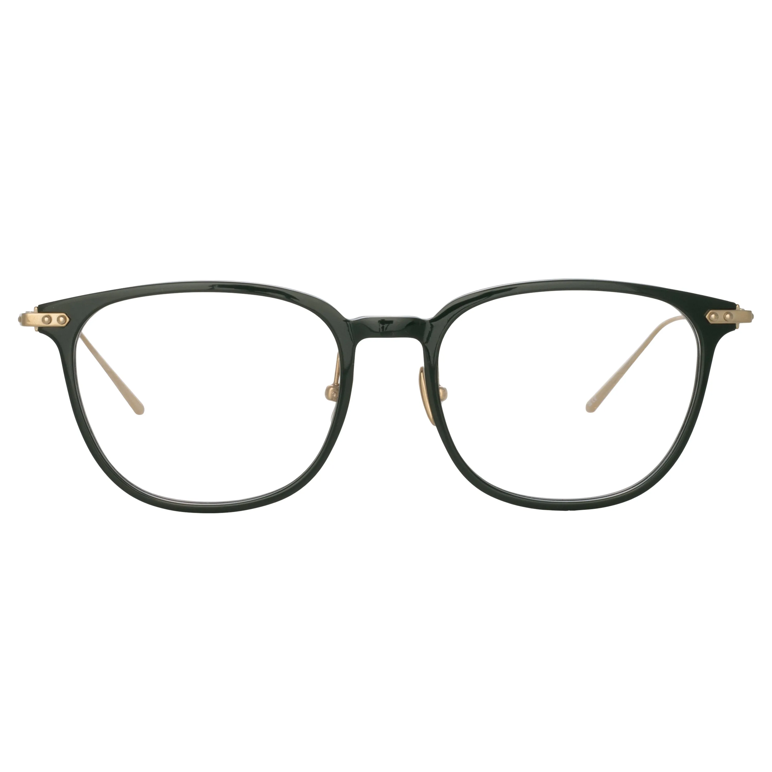 Wright Rectangular Optical Frame in Forest Green (Asian Fit) sold by Linda Farrow product image thumbnail 2