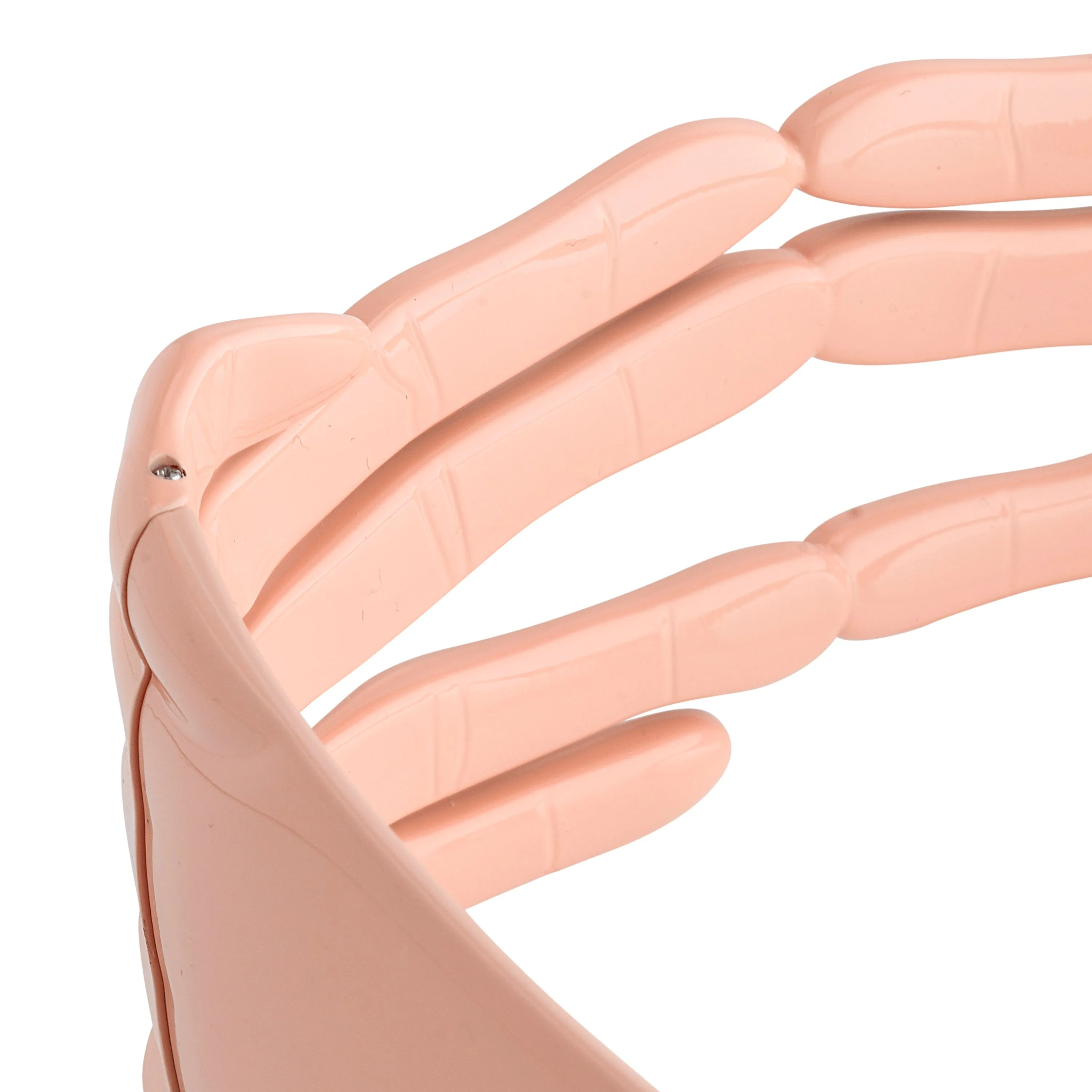 Jeremy Scott Hands Sunglasses in Pink sold by Linda Farrow product image thumbnail 4