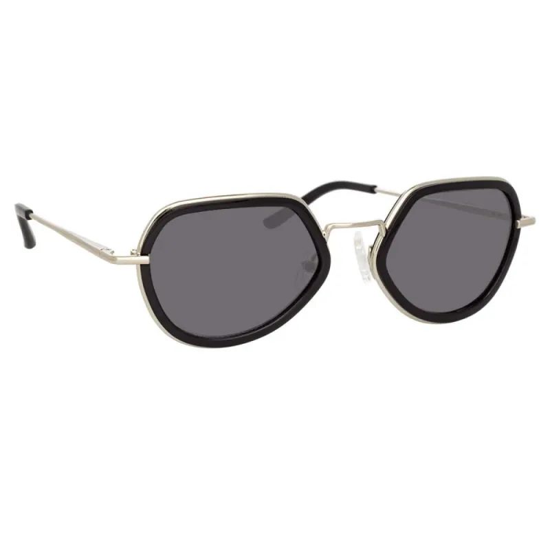 Dries Van Noten 186 C1 Angular Sunglasses sold by Linda Farrow