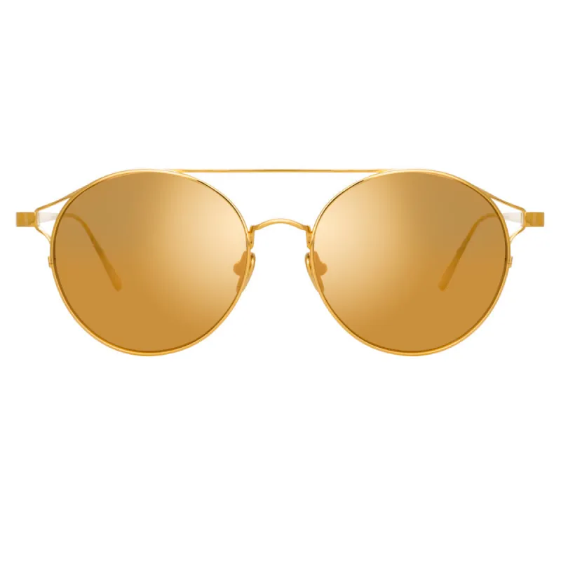 Linda Farrow Rayan C1 Oval Sunglasses sold by Linda Farrow