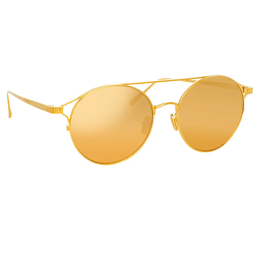 Linda Farrow Rayan C1 Oval Sunglasses sold by Linda Farrow product image thumbnail 2