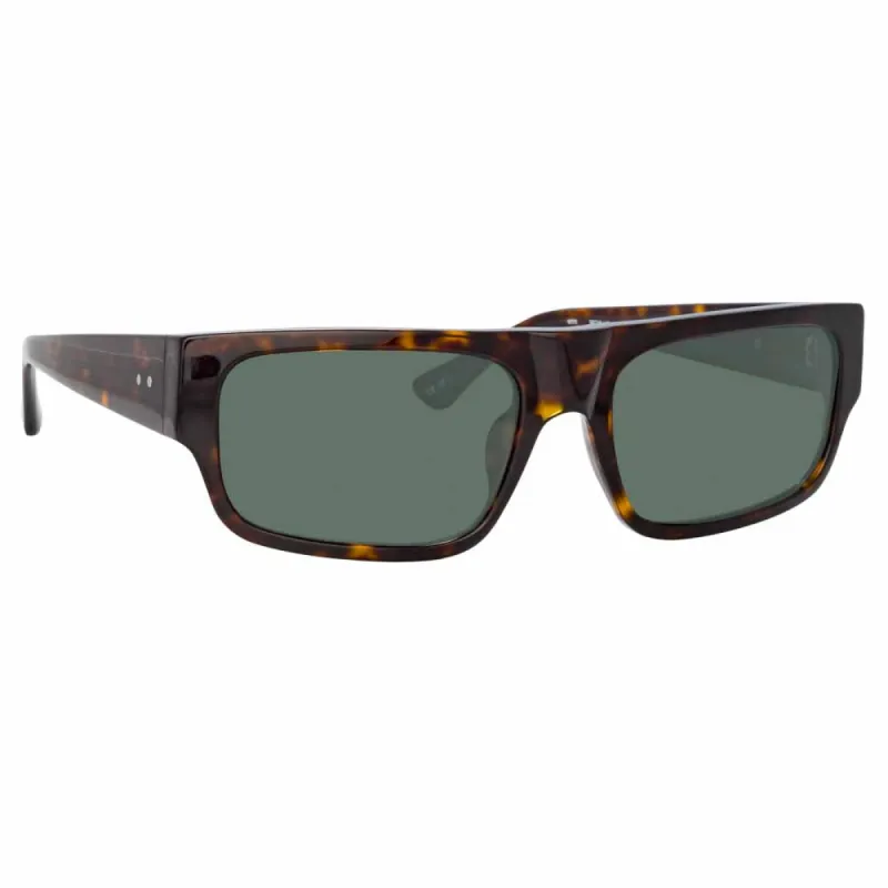 Dries Van Noten 189 C5 Rectangular Sunglasses sold by Linda Farrow