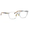 Cove Optical D-Frame in Clear (Asian Fit) sold by Linda Farrow