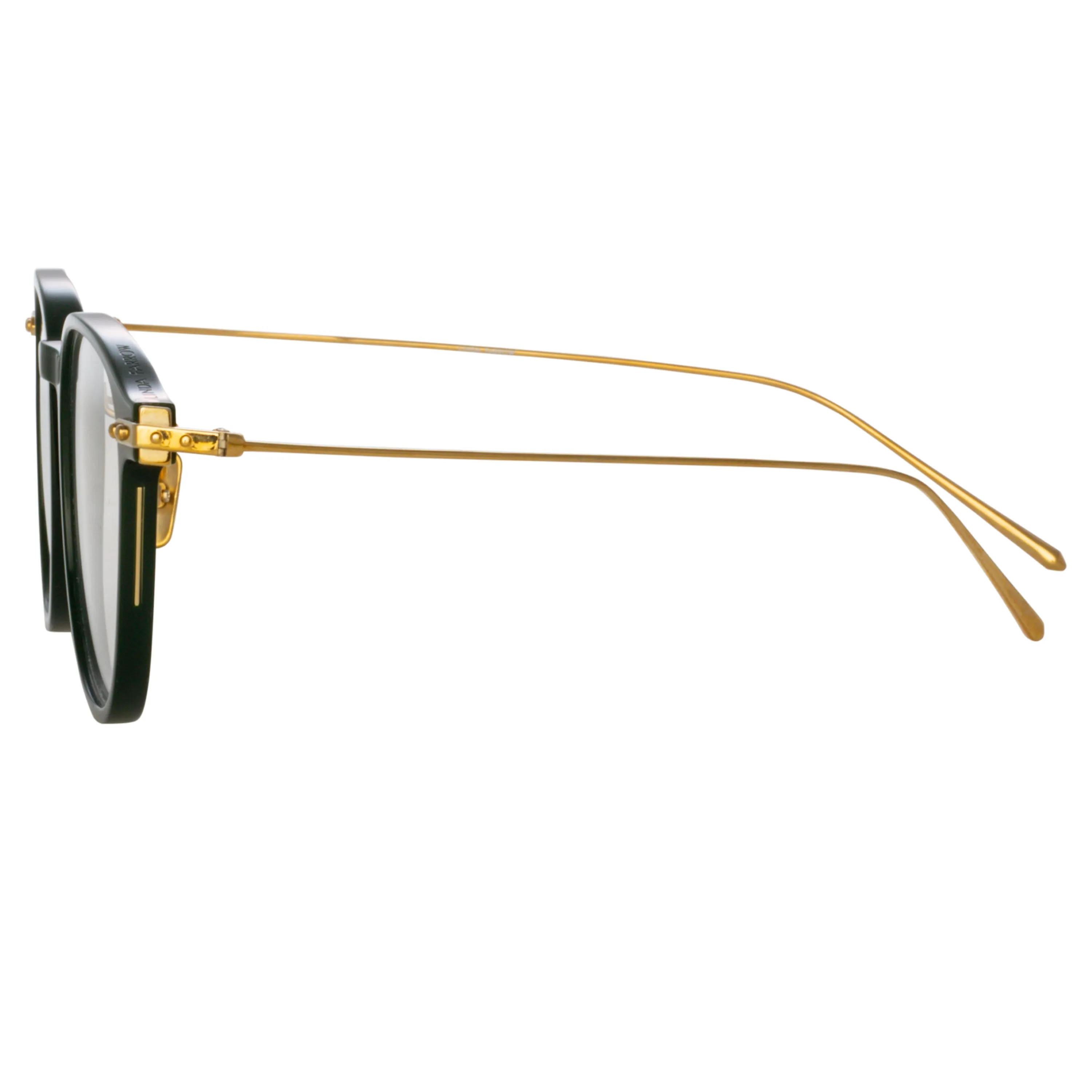 Meier Optical D-Frame in Forest (Asian Fit) sold by Linda Farrow product image thumbnail 4