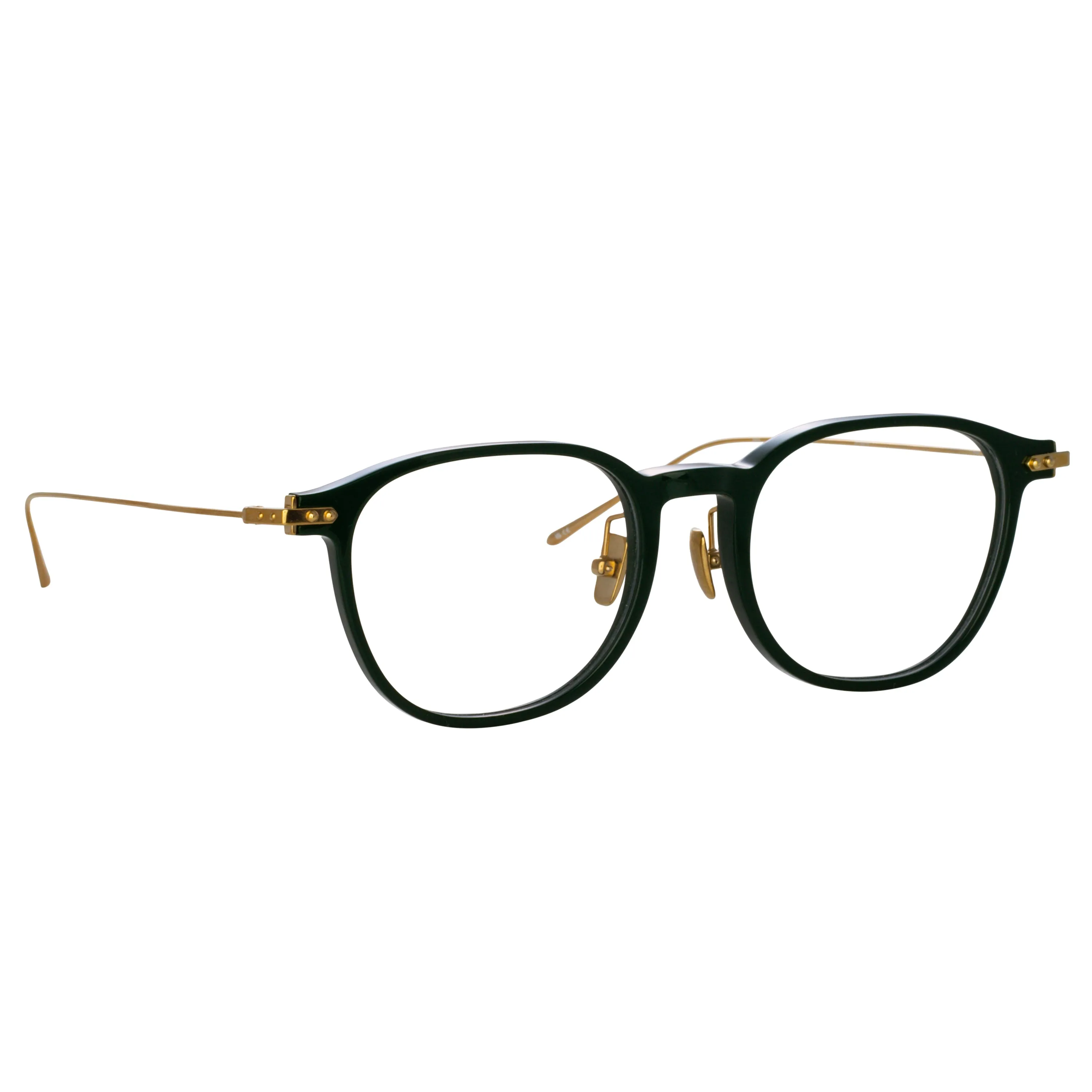 Meier Optical D-Frame in Forest (Asian Fit) sold by Linda Farrow product image thumbnail 3
