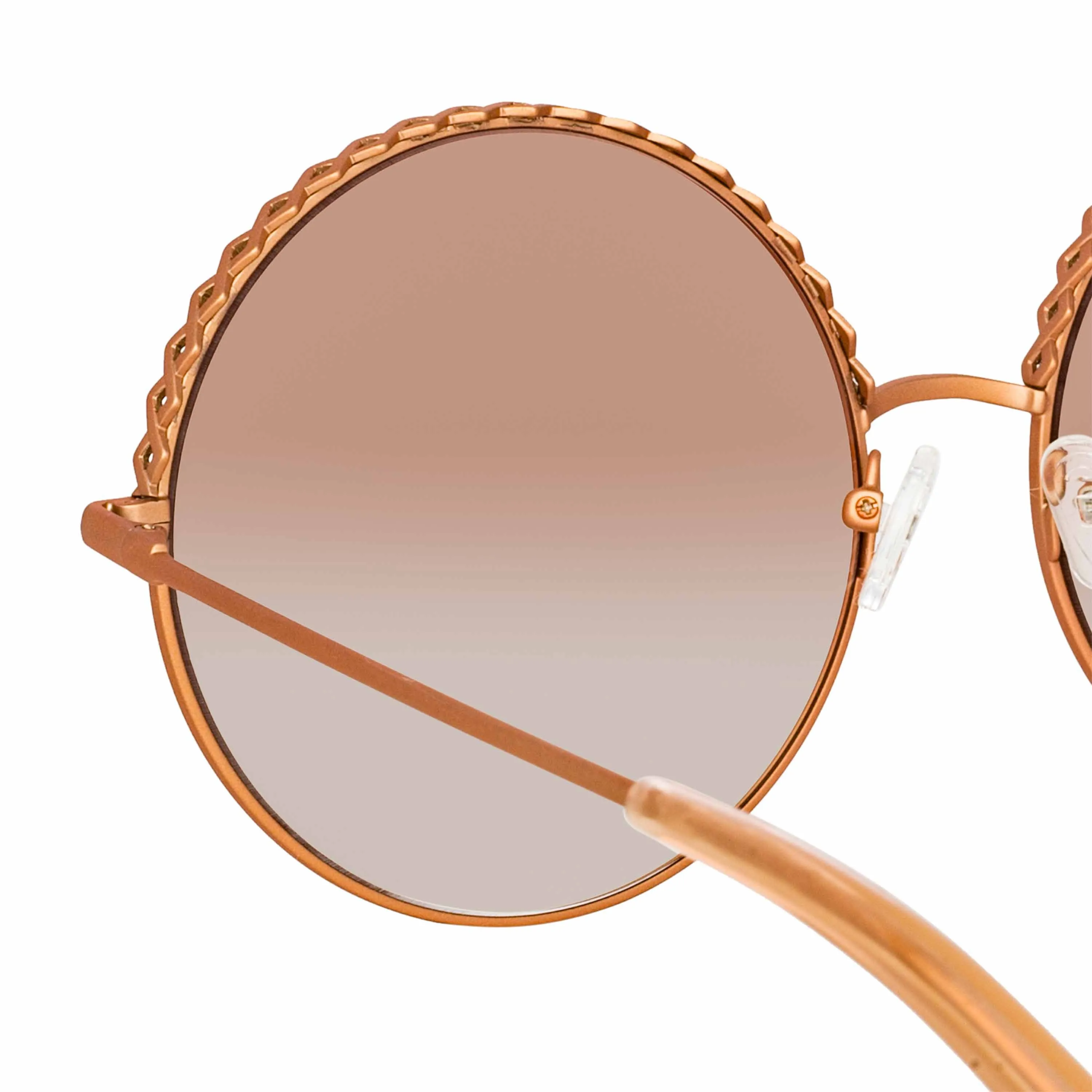 Matthew Williamson Geranium Sunglasses in Nude sold by Linda Farrow product image thumbnail 4