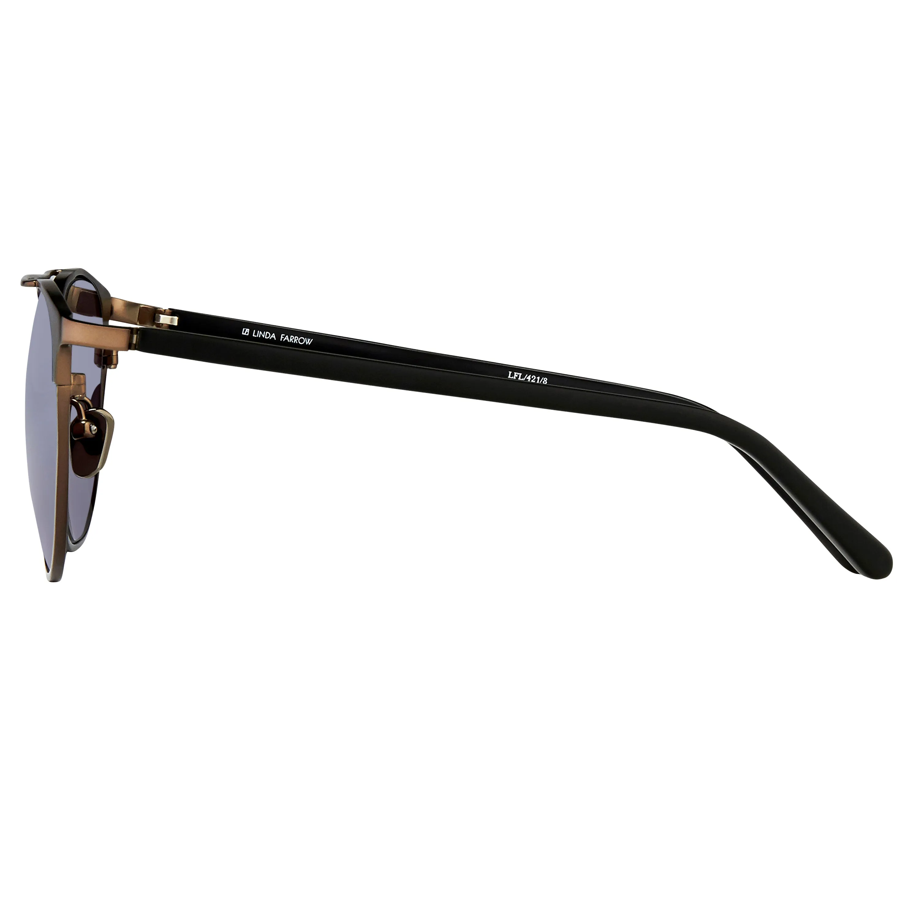 Linda Farrow 421 C8 Browline Sunglasses sold by Linda Farrow product image thumbnail 3