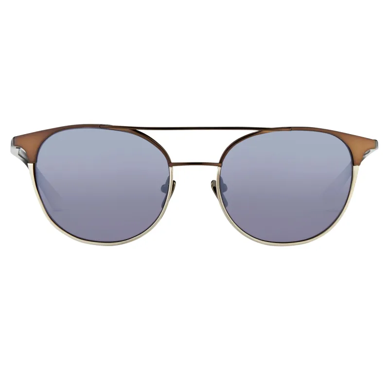 Linda Farrow 421 C8 Browline Sunglasses sold by Linda Farrow
