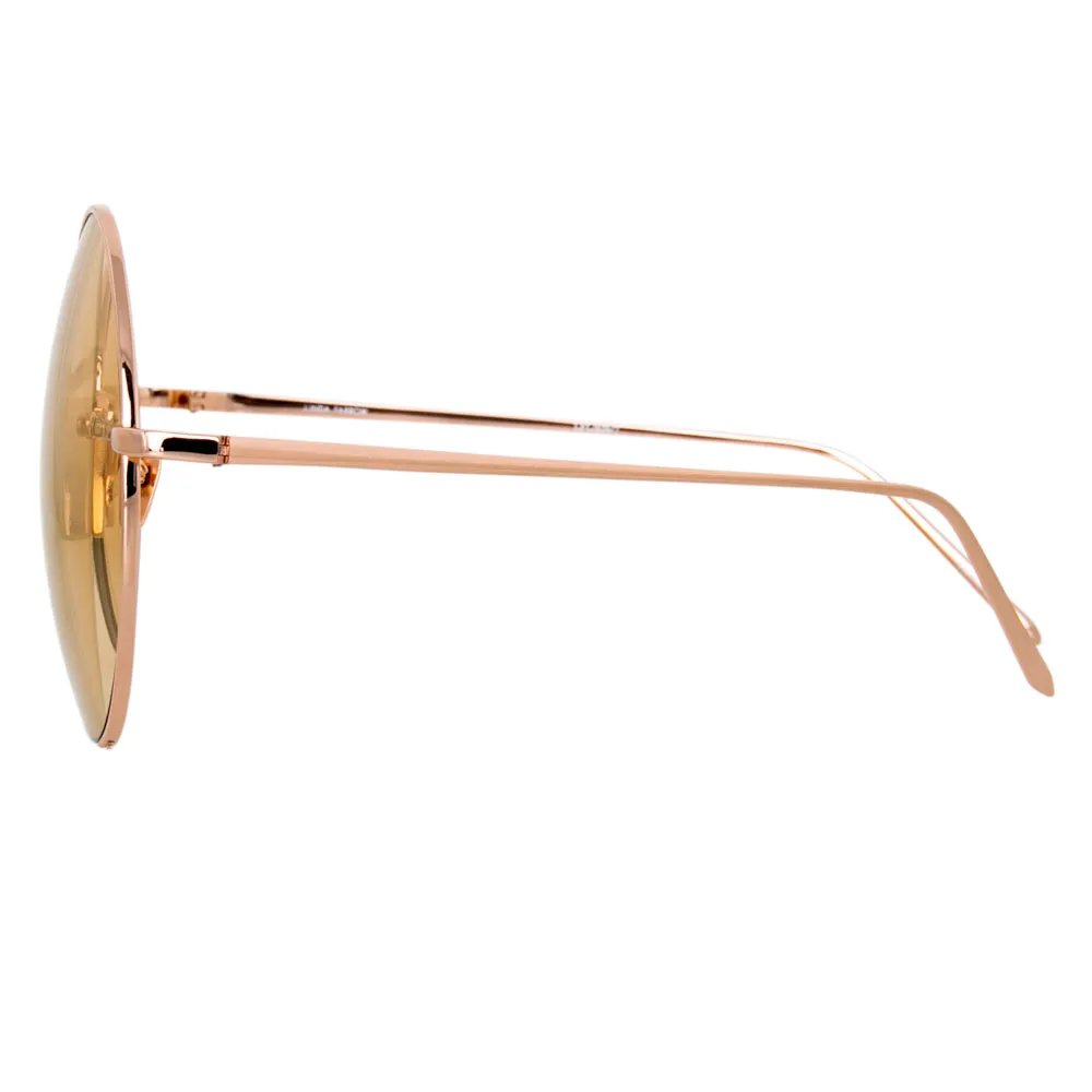Linda Farrow 626 C7 Round Sunglasses sold by Linda Farrow product image thumbnail 3