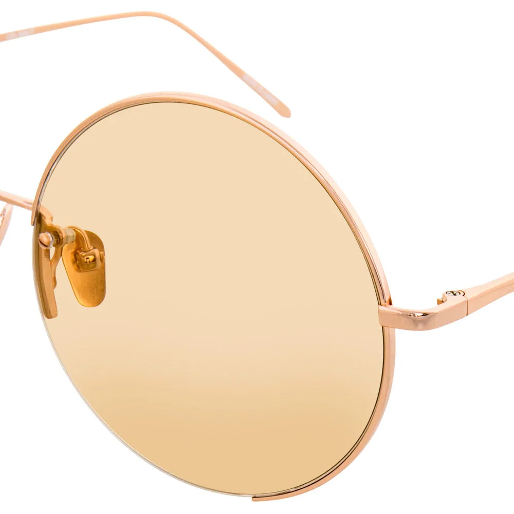 Linda Farrow 626 C7 Round Sunglasses sold by Linda Farrow product image thumbnail 4