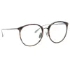 Kings Oversized Optical Frame in Grey Horn sold by Linda Farrow