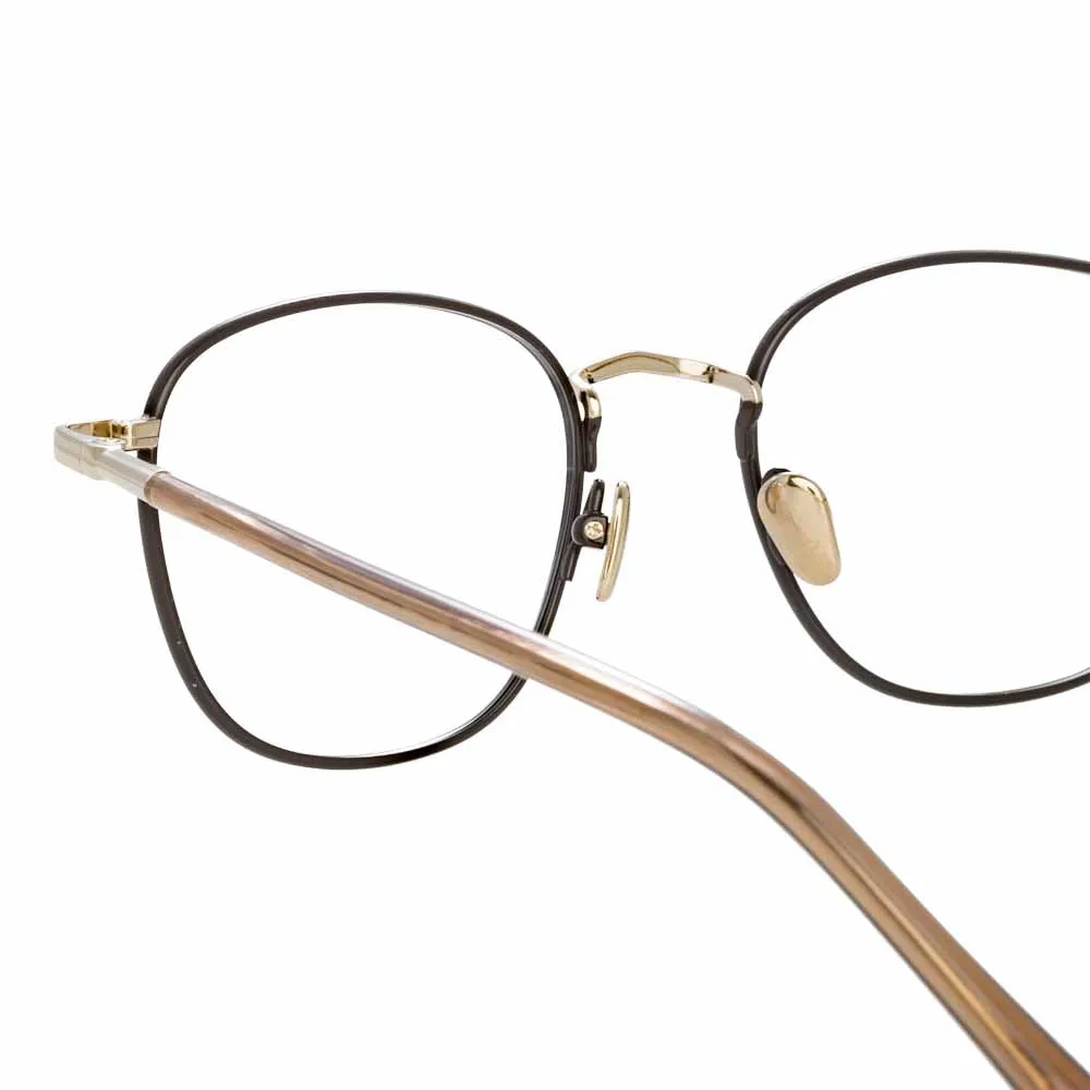 Linda Farrow Trouper C11 Square Optical Frame sold by Linda Farrow product image thumbnail 4