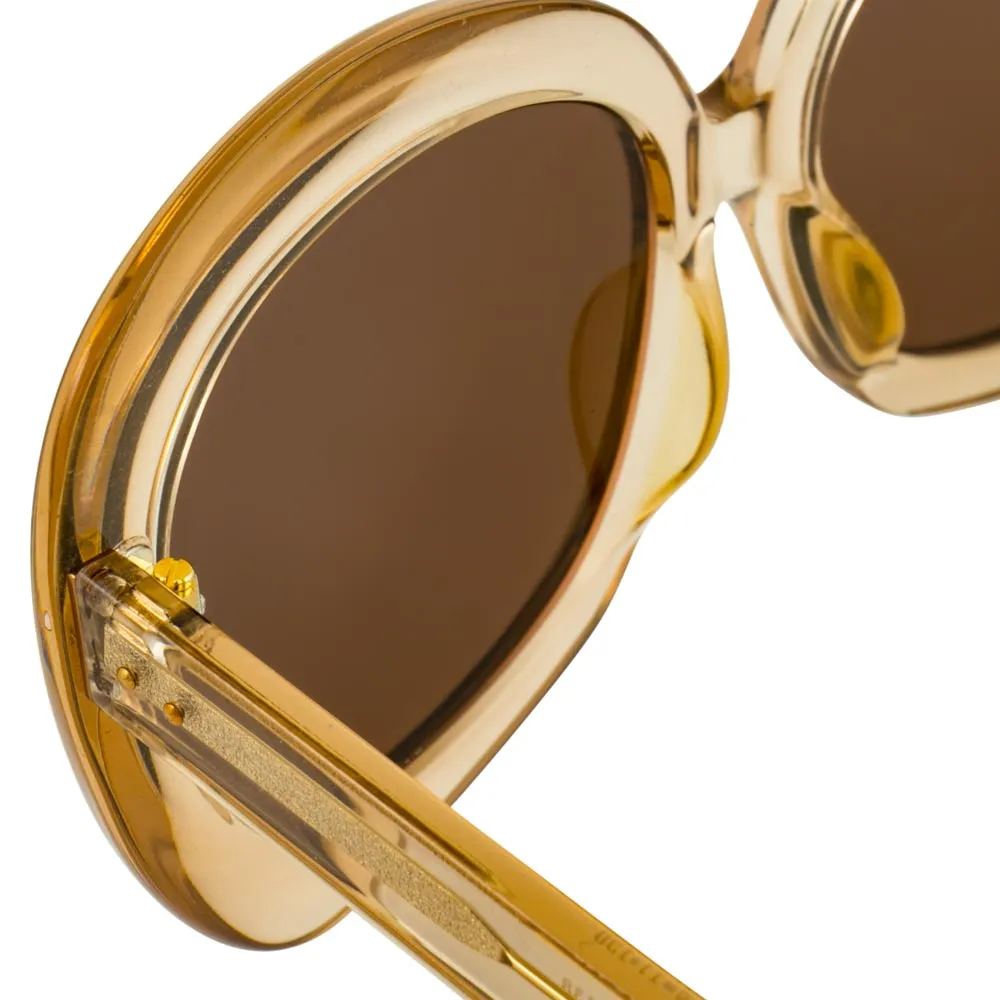 Linda Farrow 600 C5 Oversized Sunglasses sold by Linda Farrow product image thumbnail 4