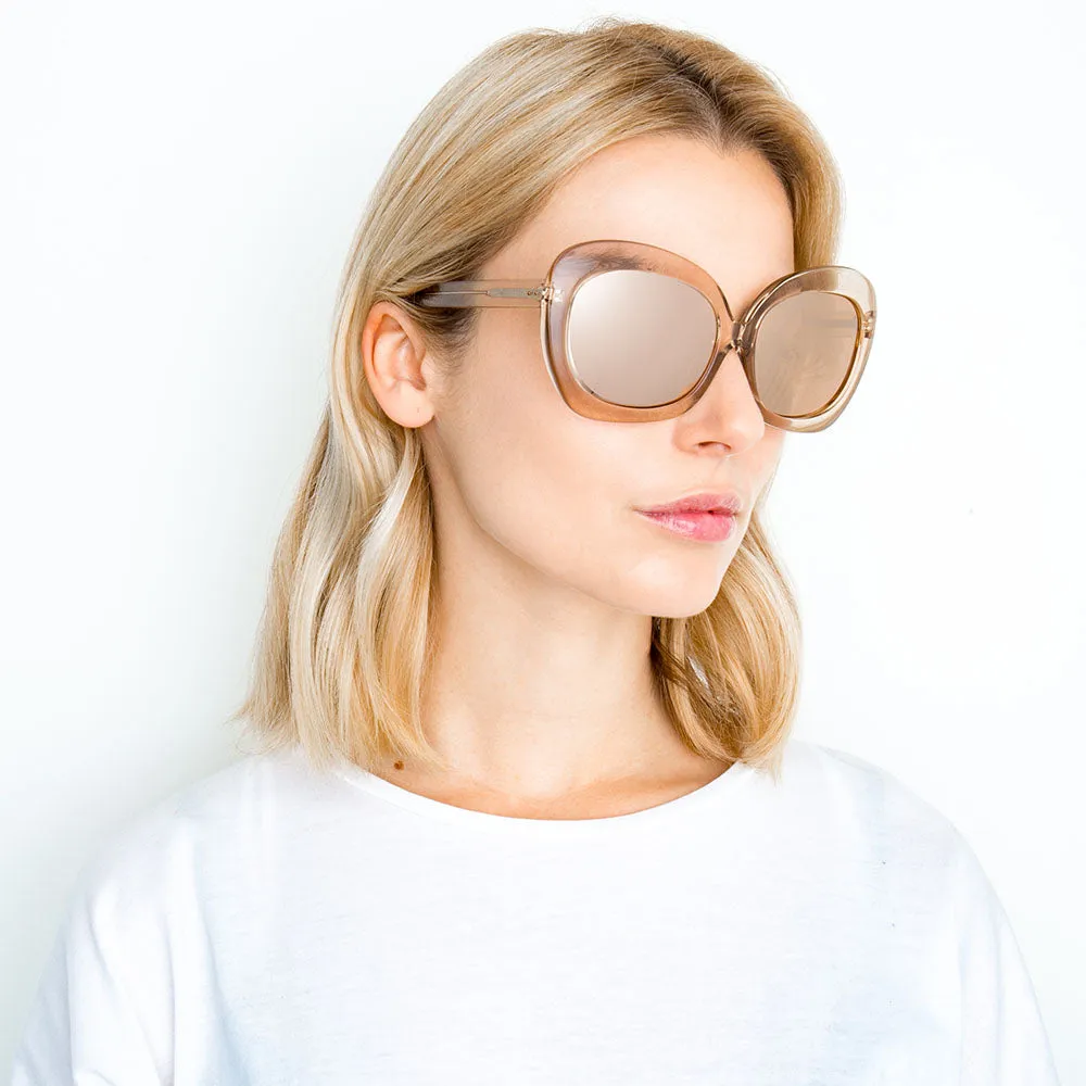 Linda Farrow 600 C5 Oversized Sunglasses sold by Linda Farrow product image thumbnail 5
