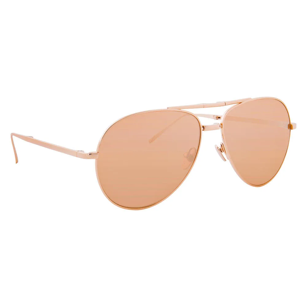 Linda Farrow 518 C3 Aviator Sunglasses sold by Linda Farrow product image thumbnail 2