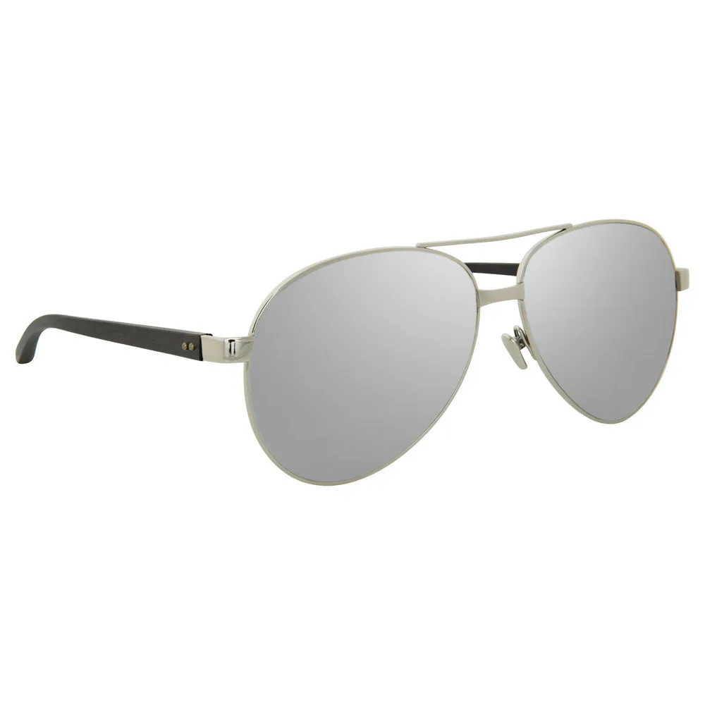 Linda Farrow 533 C2 Aviator Sunglasses sold by Linda Farrow product image thumbnail 2