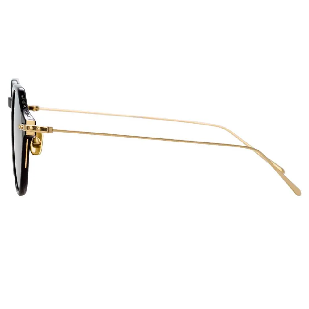Linda Farrow Linear Wren C7 Angular Sunglasses sold by Linda Farrow product image thumbnail 3