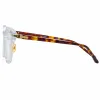 Linda Farrow Linear Bay C4 Optical D-Frame sold by Linda Farrow