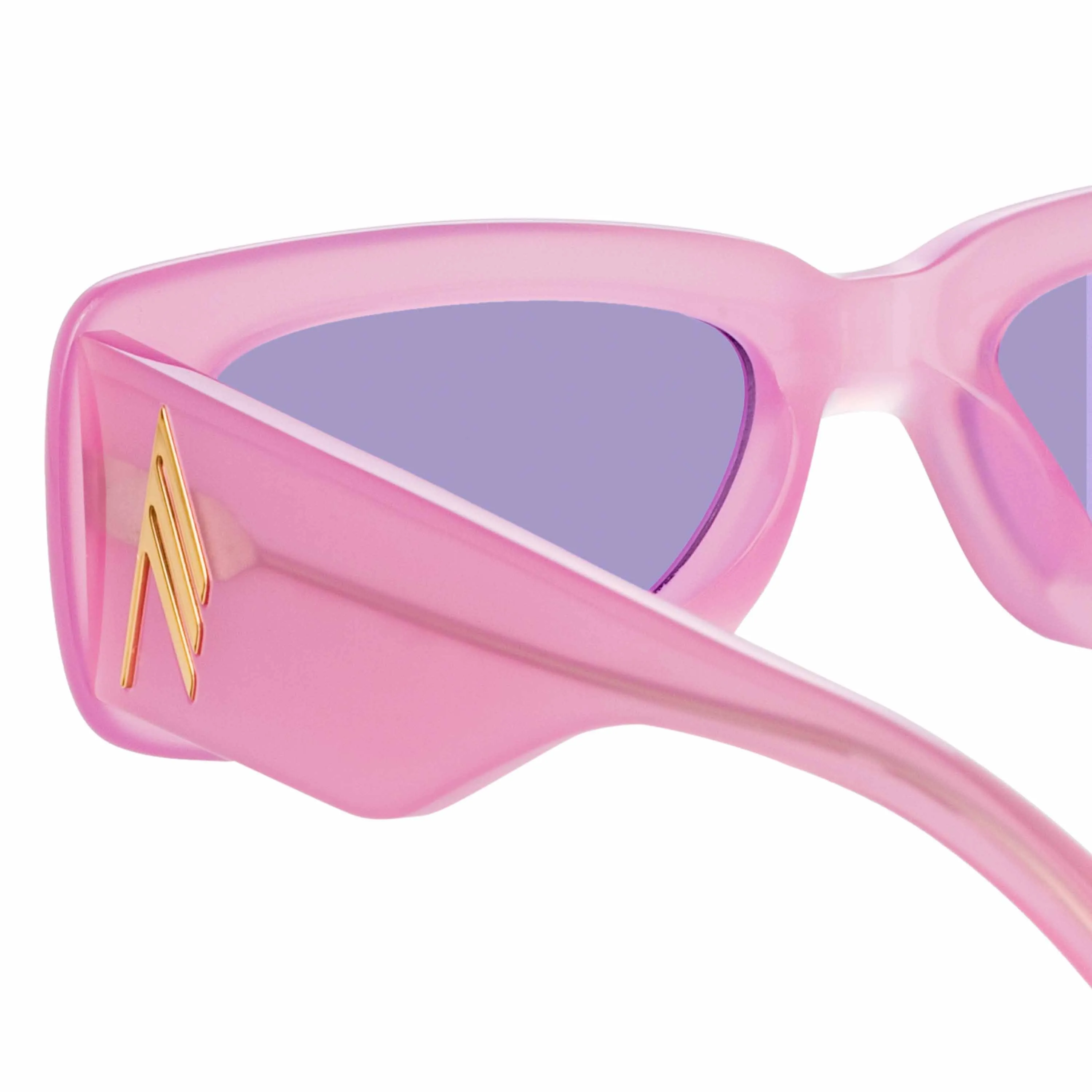 The Attico Mini Marfa in Lilac sold by Linda Farrow product image thumbnail 4