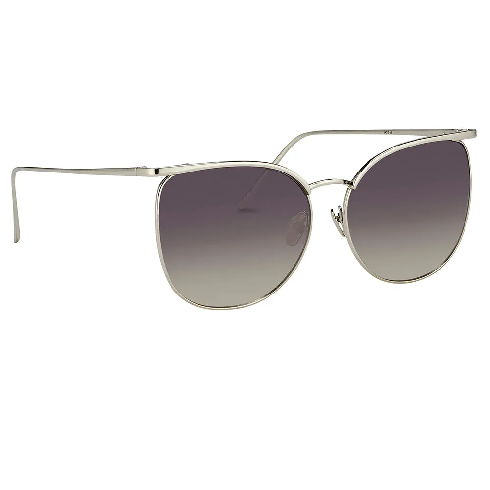 Linda Farrow 509 C5 Browline Sunglasses sold by Linda Farrow product image thumbnail 2