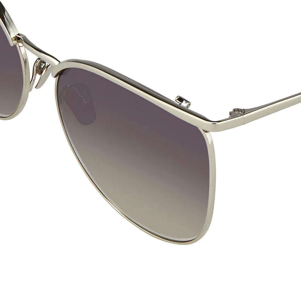 Linda Farrow 509 C5 Browline Sunglasses sold by Linda Farrow product image thumbnail 4