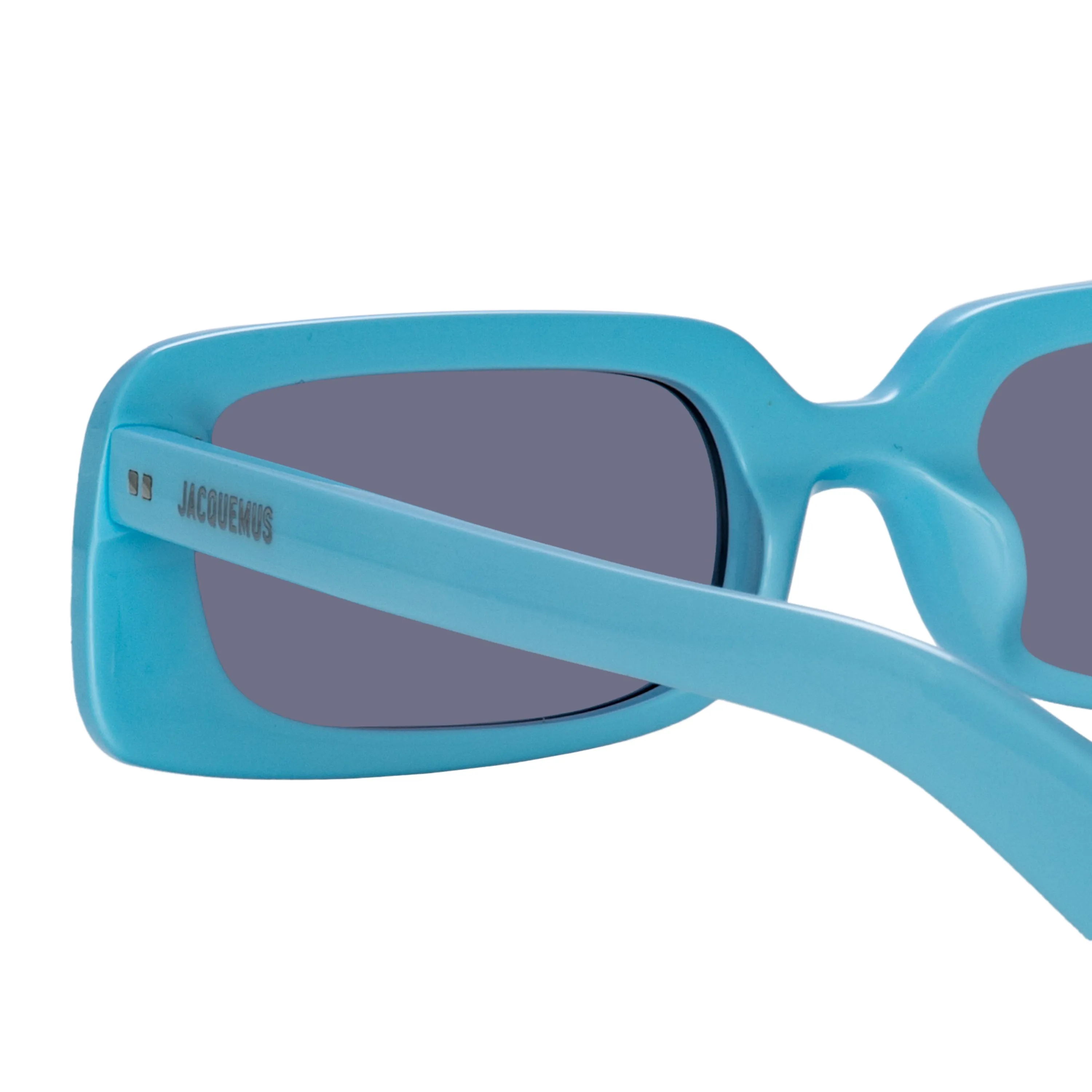 【送料&関税込】Jacquemus Bambino - Light Blue Sunglasses - Jacquemus Bambino - Light Blue Sunglasses | italist, ALWAYS