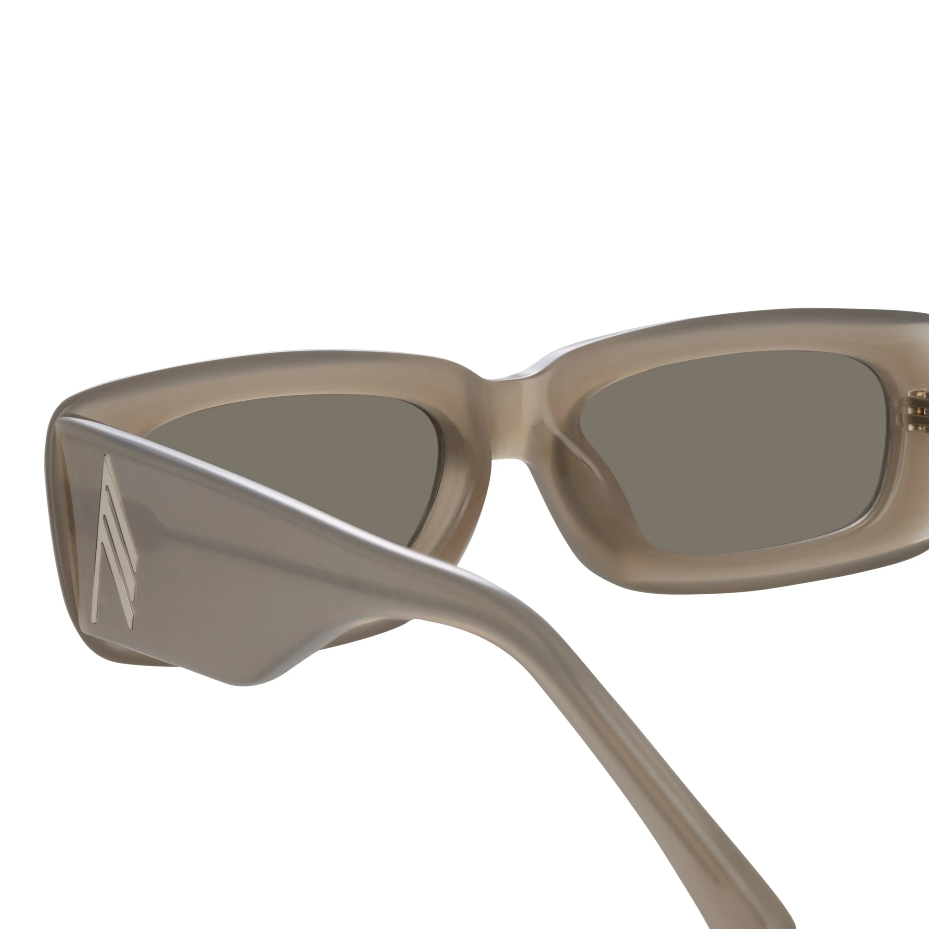 The Attico Mini Marfa in Silver sold by Linda Farrow product image thumbnail 3