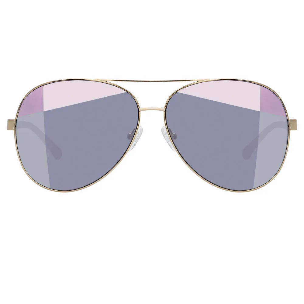 N21 S40 C5 Aviator Sunglasses sold by Linda Farrow product image thumbnail 4