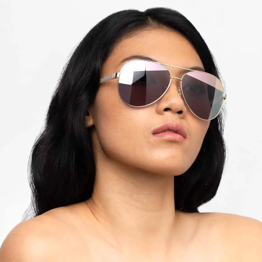 N21 S40 C5 Aviator Sunglasses sold by Linda Farrow