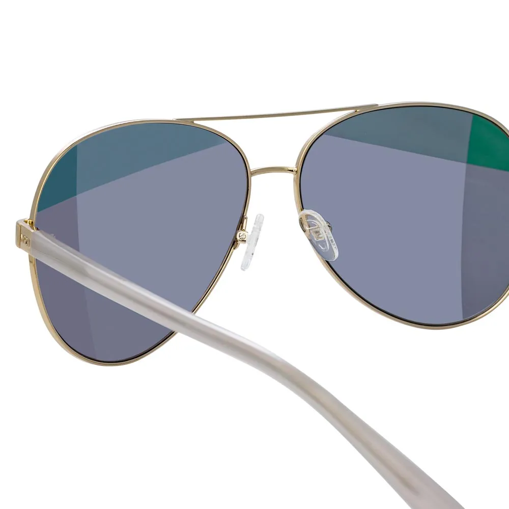 N21 S40 C5 Aviator Sunglasses sold by Linda Farrow product image thumbnail 3