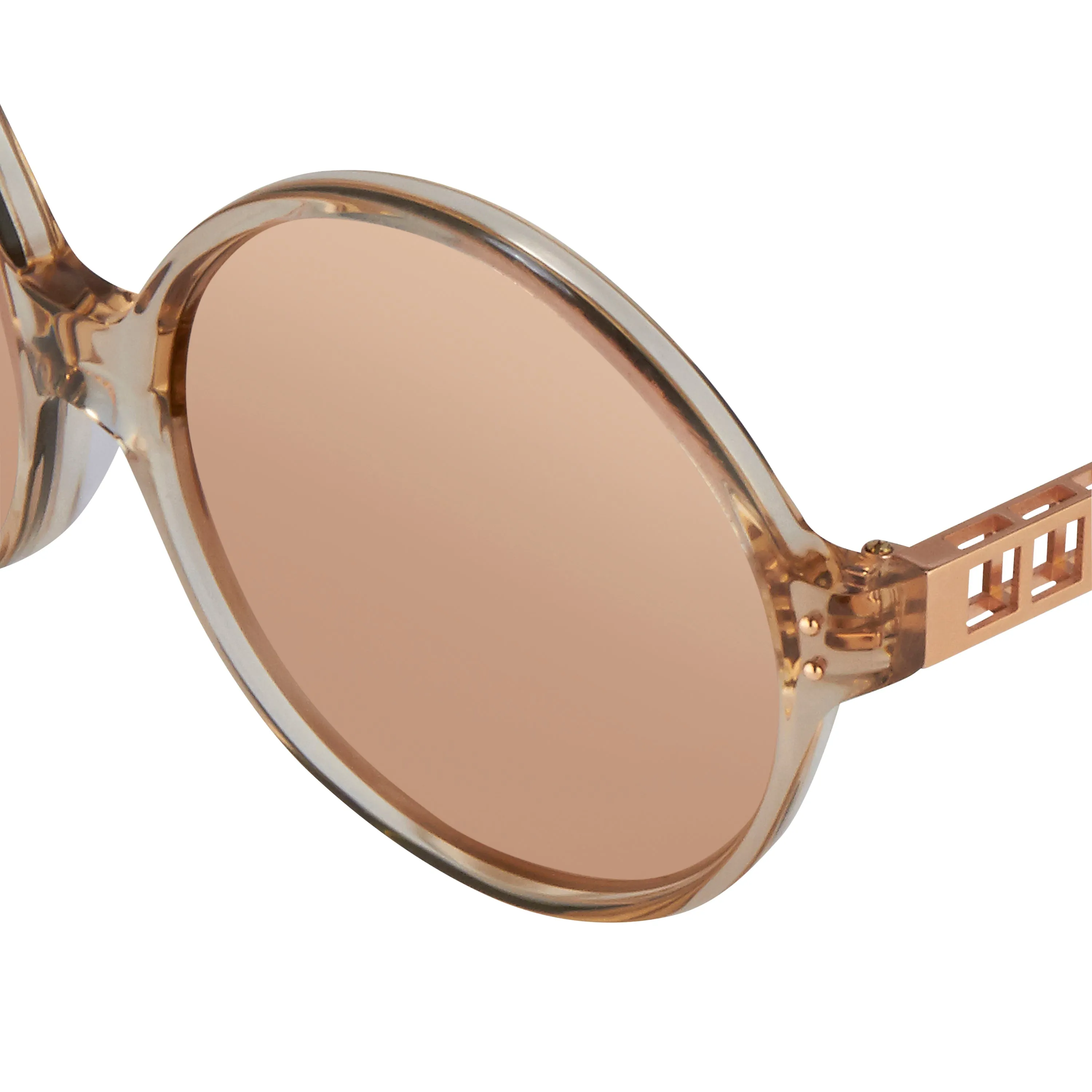 Linda Farrow 451 C9 Round Sunglasses sold by Linda Farrow product image thumbnail 4