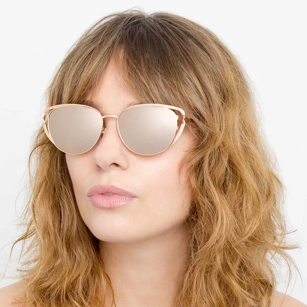 Linda Farrow Valerie C3 Cat Eye Sunglasses sold by Linda Farrow product image thumbnail 5