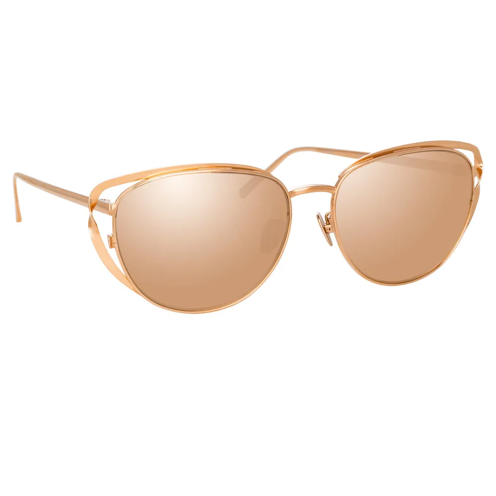 Linda Farrow Valerie C3 Cat Eye Sunglasses sold by Linda Farrow product image thumbnail 2