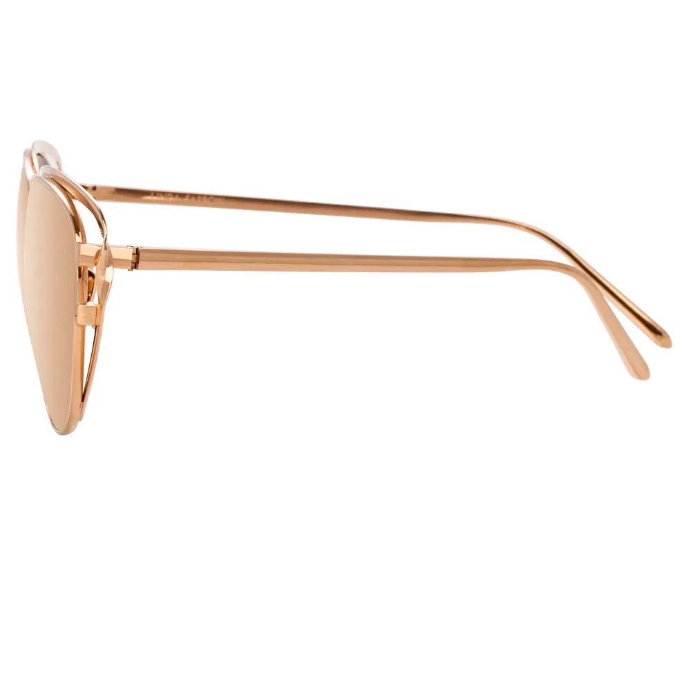 Linda Farrow Valerie C3 Cat Eye Sunglasses sold by Linda Farrow product image thumbnail 3