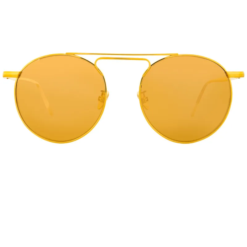 Linda Farrow 633 C1 Oval Sunglasses sold by Linda Farrow