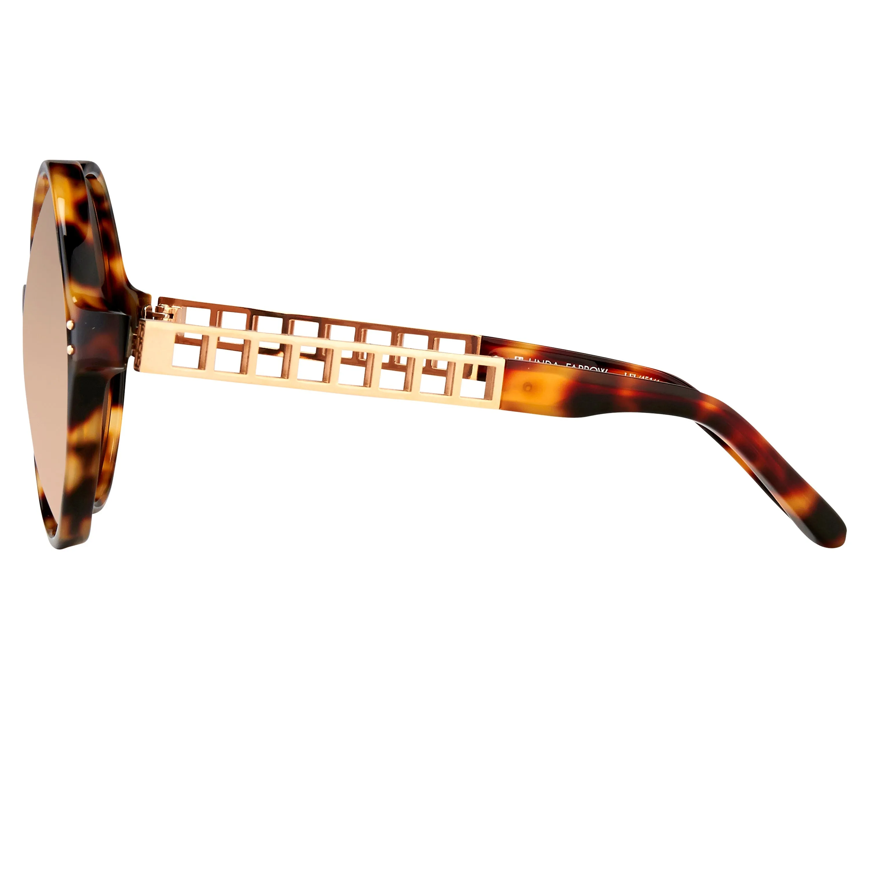 Linda Farrow 451 C4 Round Sunglasses sold by Linda Farrow product image thumbnail 3