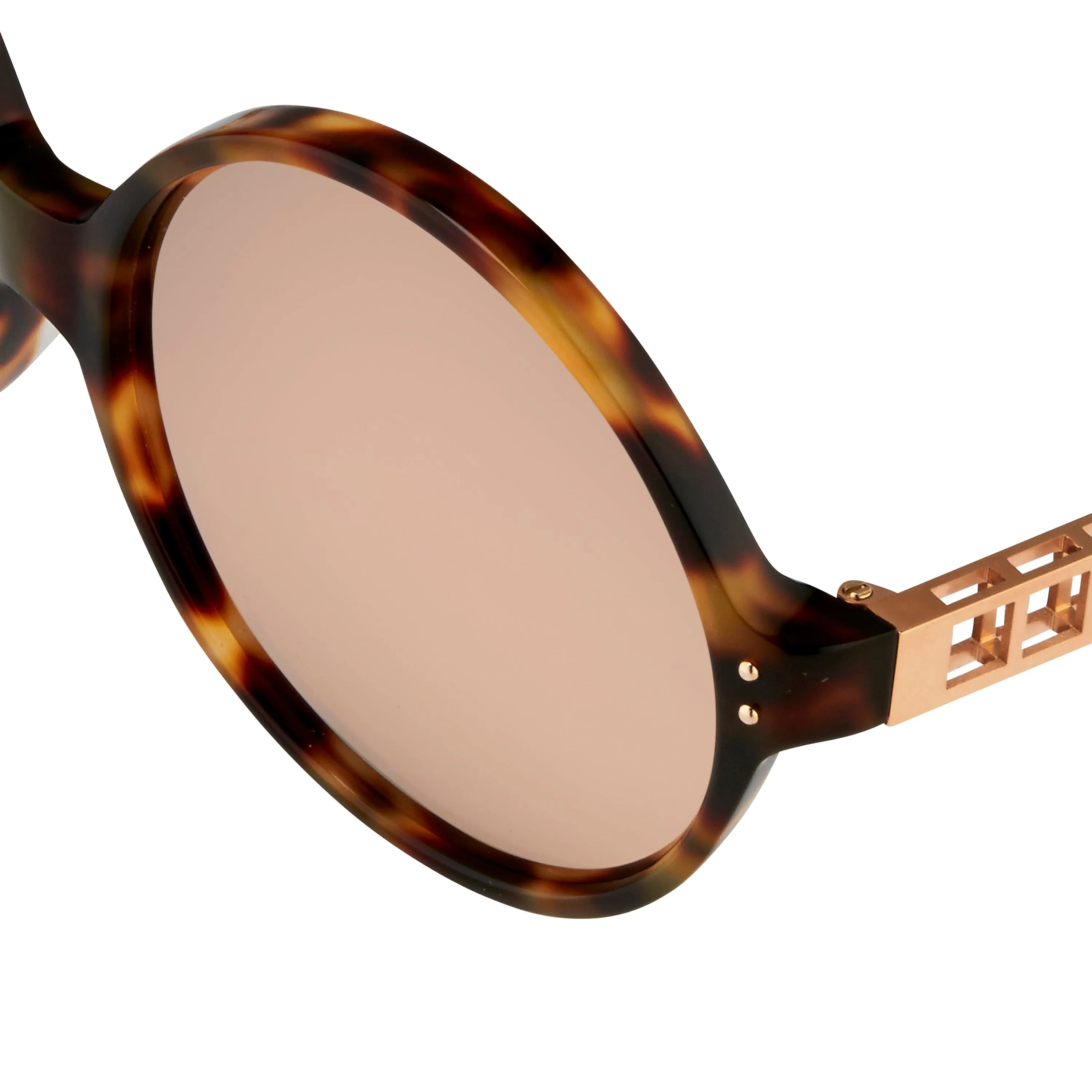 Linda Farrow 451 C4 Round Sunglasses sold by Linda Farrow product image thumbnail 4