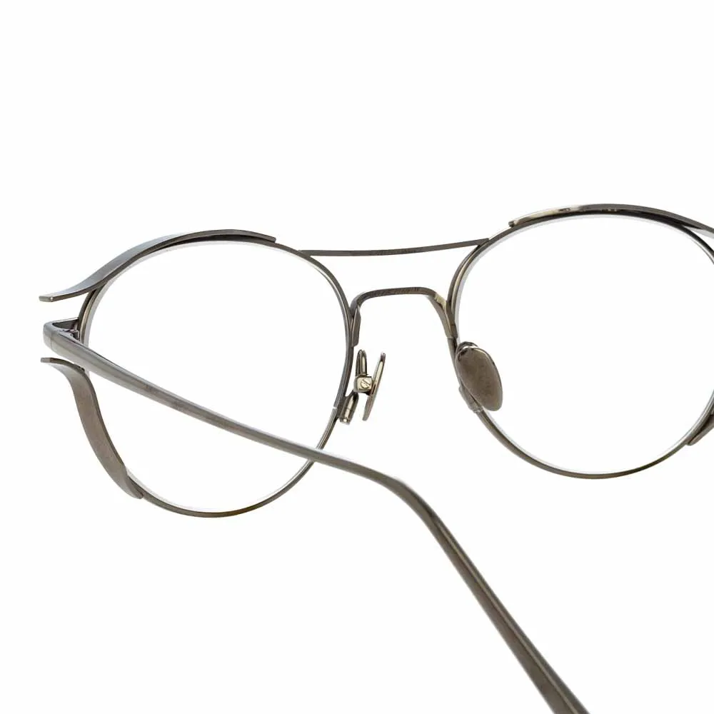 Linda Farrow Cradle C9 Oval Optical Frame sold by Linda Farrow product image thumbnail 5