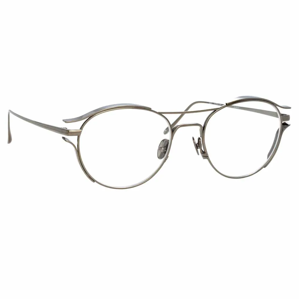 Linda Farrow Cradle C9 Oval Optical Frame sold by Linda Farrow product image thumbnail 3