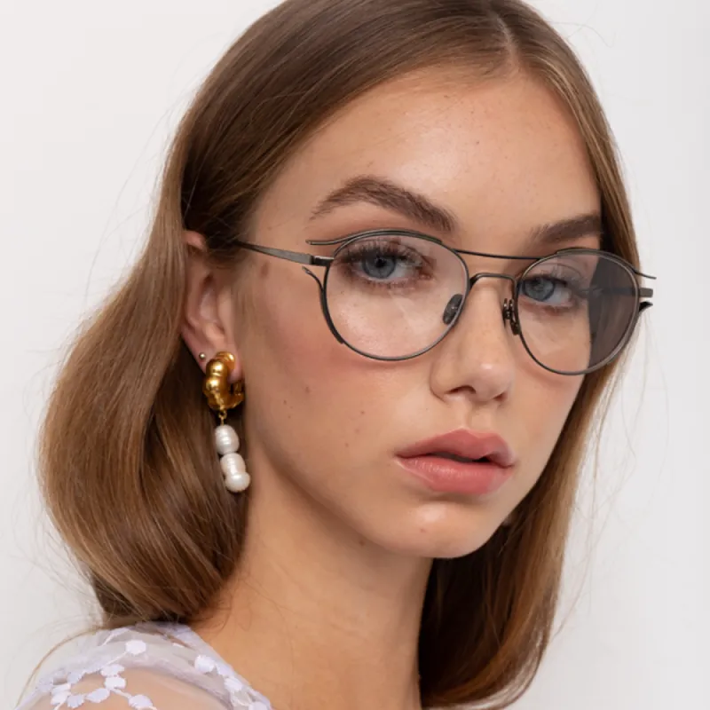 Linda Farrow Cradle C9 Oval Optical Frame sold by Linda Farrow