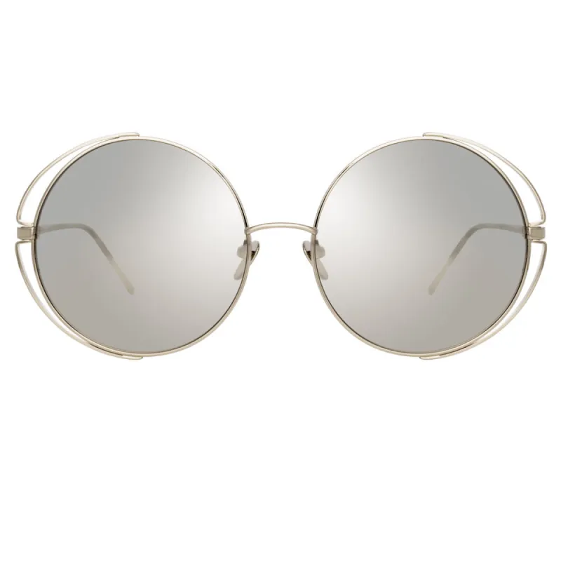 Linda Farrow Farah C2 Round Sunglasses sold by Linda Farrow