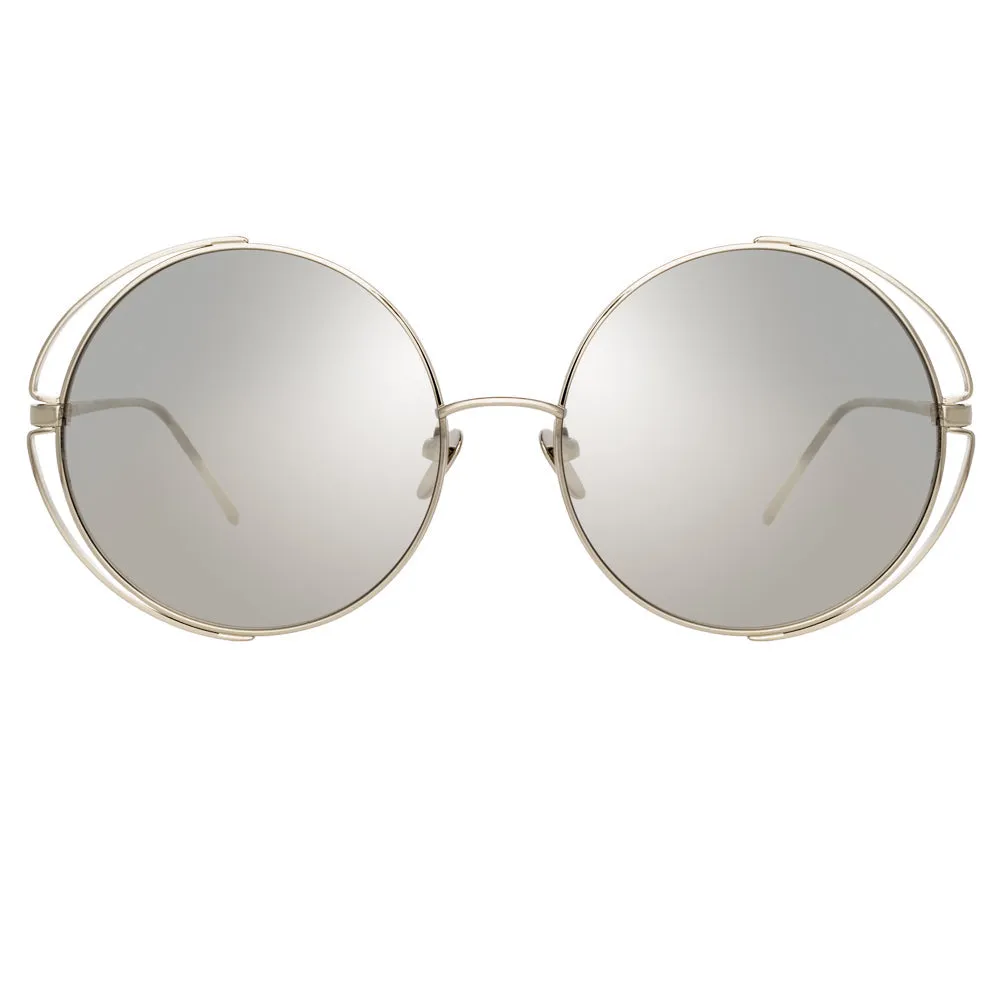 Linda Farrow Farah C2 Round Sunglasses sold by Linda Farrow