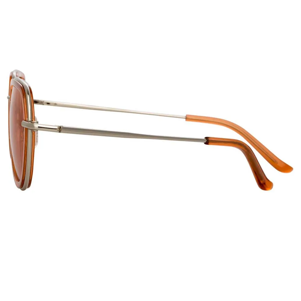 Dries Van Noten 186 C3 Angular Sunglasses sold by Linda Farrow product image thumbnail 3
