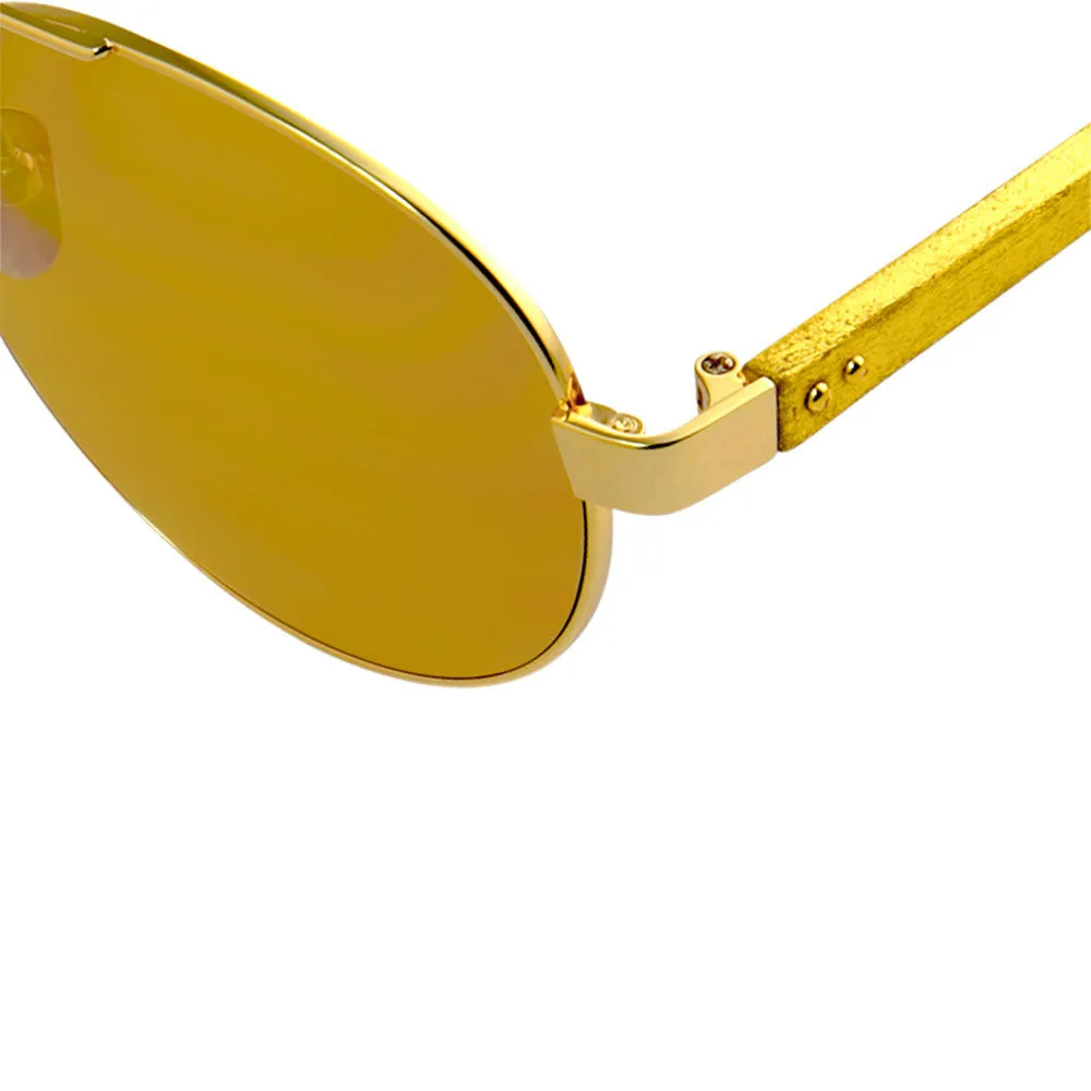 Linda Farrow 559 C1 Aviator Sunglasses sold by Linda Farrow product image thumbnail 4