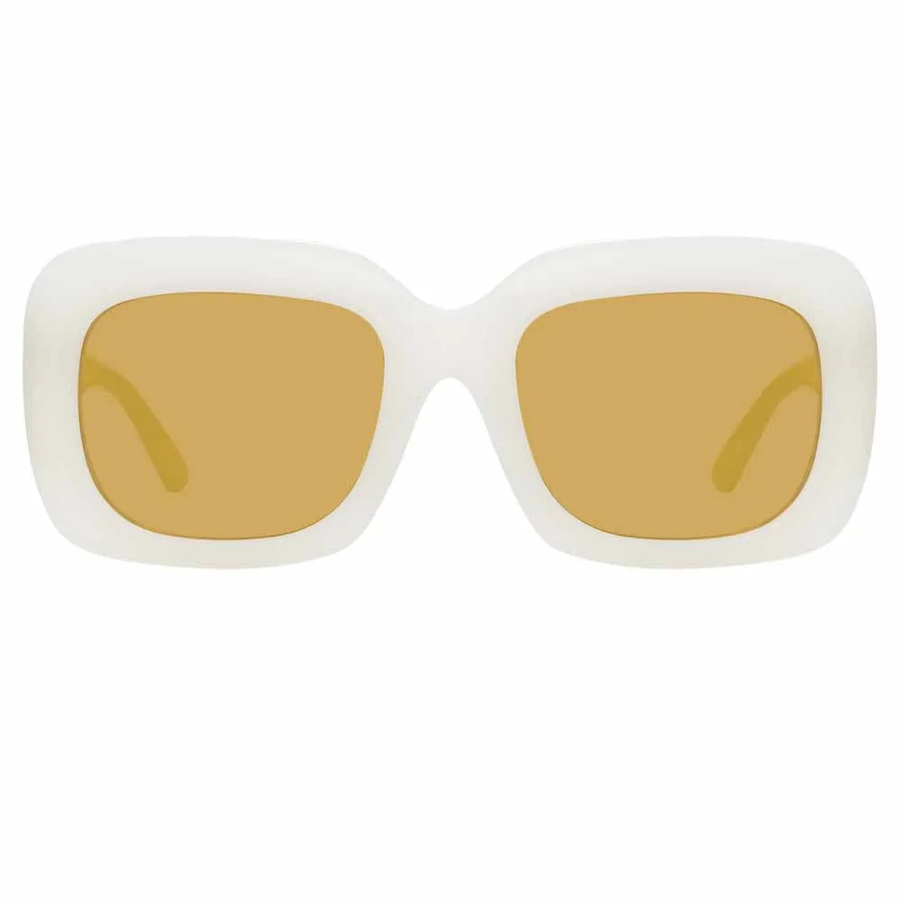 Linda Farrow Lavinia C4 Rectangular Sunglasses sold by Linda Farrow