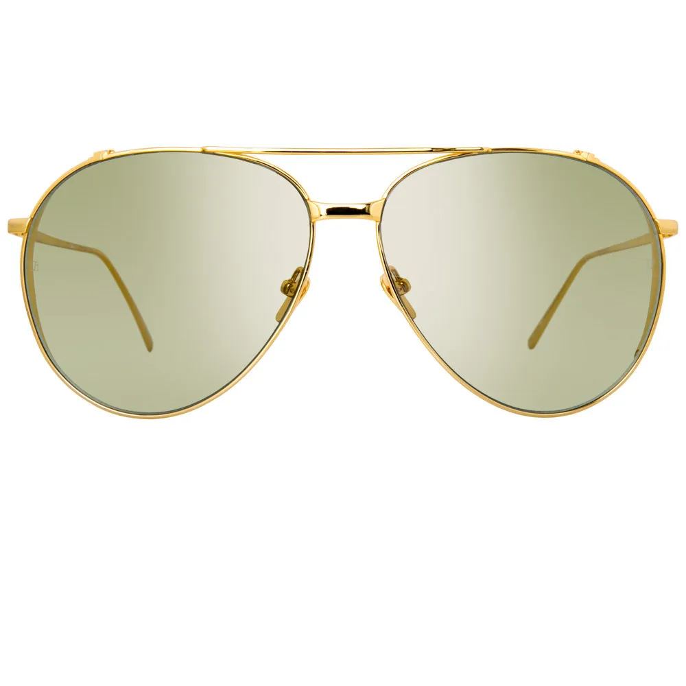 Linda Farrow 425 C13 Aviator Sunglasses sold by Linda Farrow