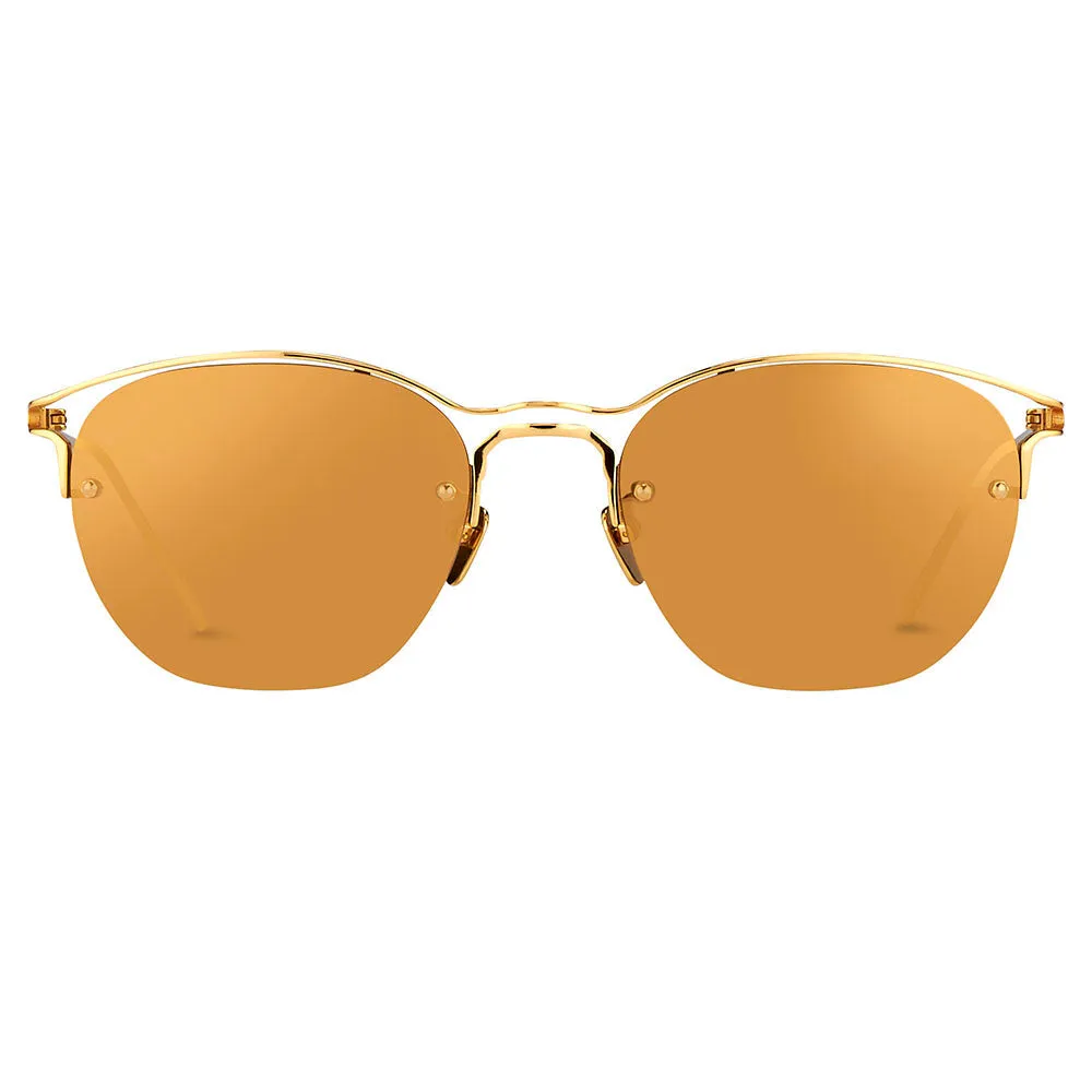Linda Farrow 538 C1 Browline Sunglasses sold by Linda Farrow