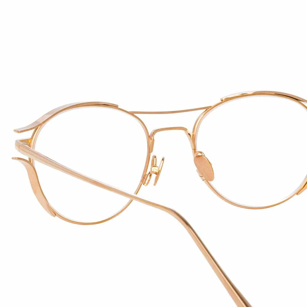 Linda Farrow Cradle C7 Oval Optical Frame sold by Linda Farrow product image thumbnail 4